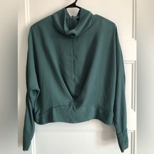 Dynamite green blouse